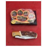 Brass Knuckles & Pocket Knife