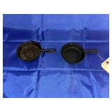 2 - Mini Cast Iron Skillets - Locust Grove Butane