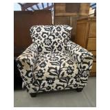 Fabric Upholstered Chair - As Is