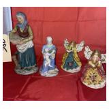 4 Pcs - Angel Dï¿½cor - Figurines
