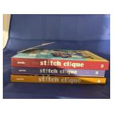 3 - Stitch Clique Hardback Books