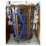 Round Front Display Cabinet