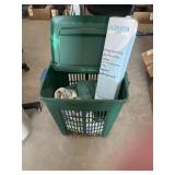 Laundry Basket w/Air Purifier Filters & Blanket