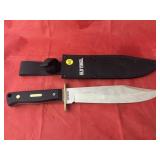 Schrade Old Timer Bowie Knife w/Sheath