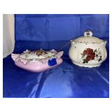 2 - Trinket Dishes w/Lids
