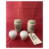 2 Sets - Salt/Peppers