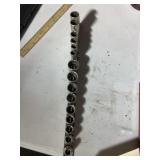 Assorted Sockets on Holder