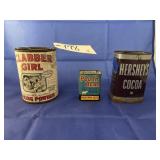 3 - Vintage Tins