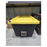 Large Plastic Bin w/Lid