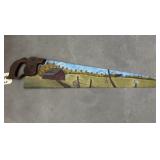 Painted Hand Saw