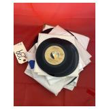 Pile of Vinyl Records 45