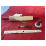 3 Pcs - Rolling Pin - Cookie Cutter - Spur