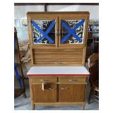 Vintage Hoosier Cabinet 40"L x 24"W x 70"H