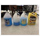 4 Partial Jugs - Windshield Wash Fluid