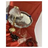 Tray w/Candle Holders - Angle Figurines & More