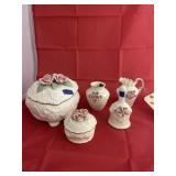 5 Pcs - Trinket Boxes - Bell & More