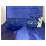 Candy Dish & Glass Pitcher