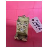 Vintage Metal Match Dispenser