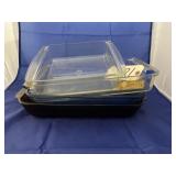 4 - Glass Baking Pans
