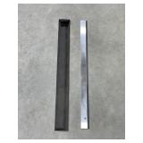 Metal Ruler in Case