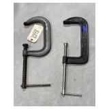 2 - Large C Clamps