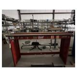 Craftsman Shop Table 72"L x 24"W x 41"H