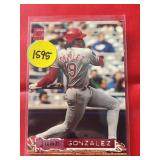 Sports Card - Juan Gonzales