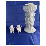 3 Pcs - Angel Dï¿½cor & Vase