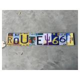 Route 66 Metal Sign