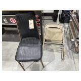 3 Metal Folding Chair & Stackable Chair