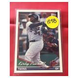 Sports Card - Kirby Puckett