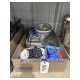 Box of Assorted Kitchen Items - Vintage Masher