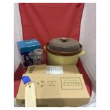 Vintage Rival Crock Pot & Cassette Tapes