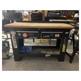 Metal Work Bench/Cabinet 61"L x 26"W x 37"H