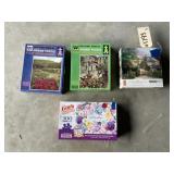 4 - Assorted Jigsaw Puzzles