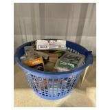 Cloth Basket & Smoke Alarm - Fuji Camera