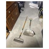 Scoop Shovel & Rake