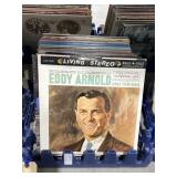 Crate w/50+ Vinyl Record Albums