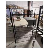 Wire Shelf on Wheels 35"L x 14"W x 57"H