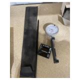 4 Pcs Dial Depth Gauge - Metal Rod & Ruler