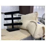 2 Pcs - Back Rest Pillow & Jewelry Display