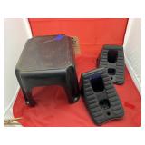 3 Pcs - Rubbermaid Step Stool - Chock Blocks