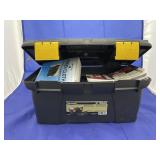 Voyager 12" Plastic Tool Box w/Tape Measures
