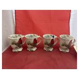 4 - Cracker Barrel Season of Peace Mugs