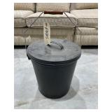 Bucket w/Lid - Fire Cubes & Tarp