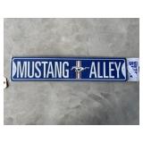 Mustang Metal Sign
