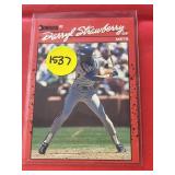 Sports Card - Daryl Strawberry