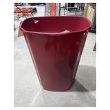 Hefty Plastic Trash Bin w/Holiday Serving Trays