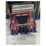 Crate w/50+ Vinyl Record Albums