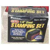Pittsburgh 36 Pc 1/4" Steel Stamping Set